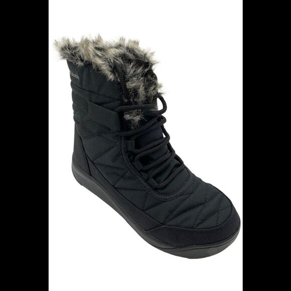 Columbia Shoes - Columbia Women's Minx Xtra Shorty Snow Ankle Boot Black Titanium - Medium